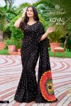 Koyal Vol 1 By Kashvi Japan Satin Mirror Work Saree